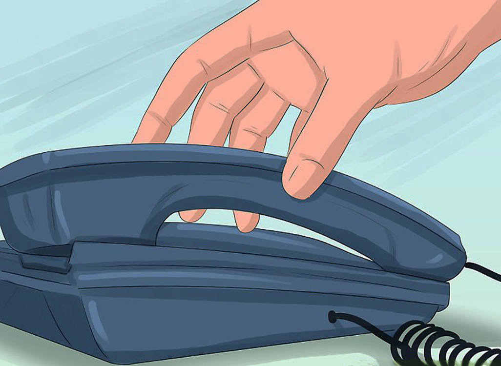 Answering phone