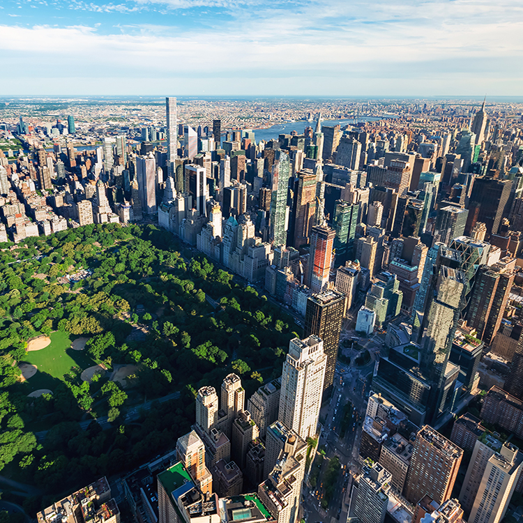 NYC Central Park aerial