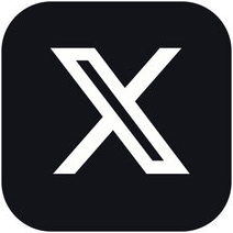 Twitter X icon